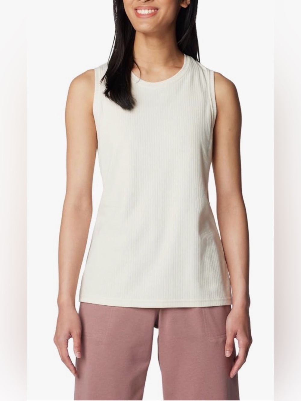 Columbia Women's Tank Top Cream NWT Size M